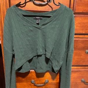cropped sweater